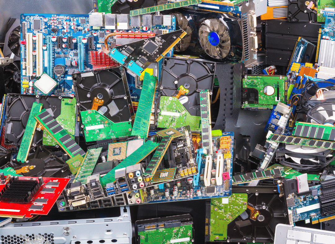 La situazione dei rifiuti elettronici nel 2024